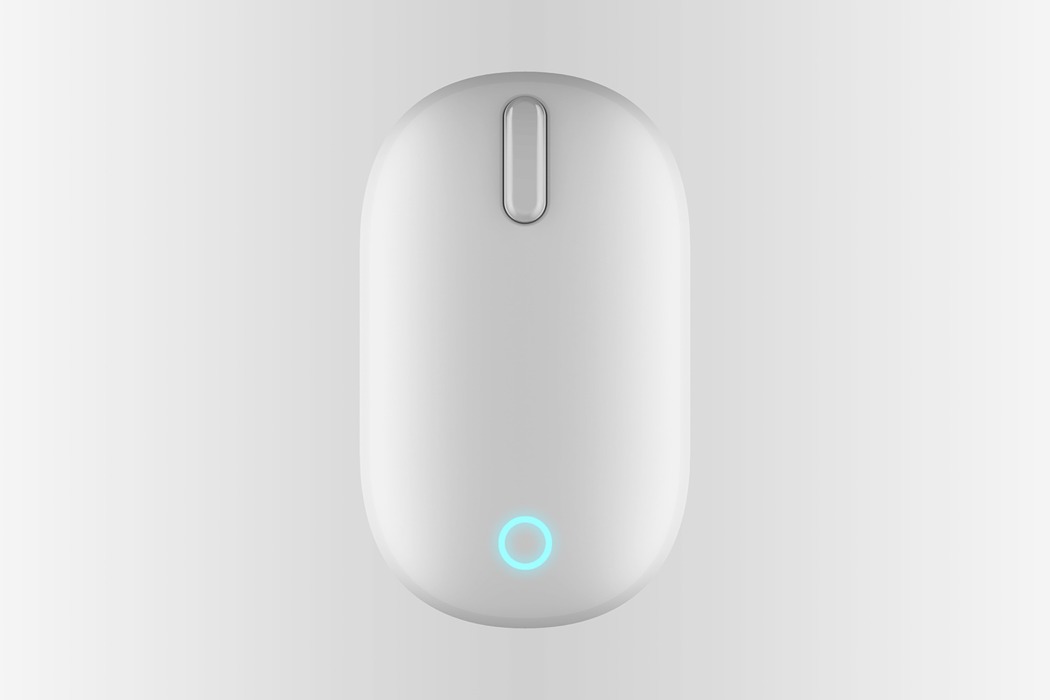 mouse，silica gel，Ergonomics，white，