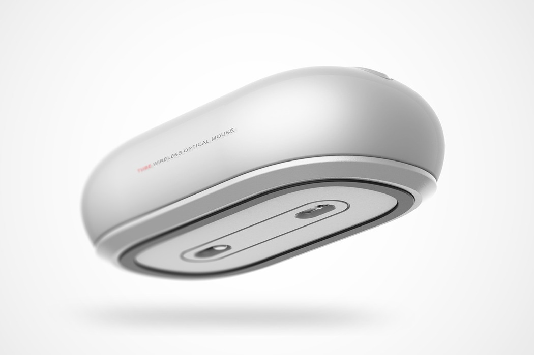 mouse，silica gel，Ergonomics，white，