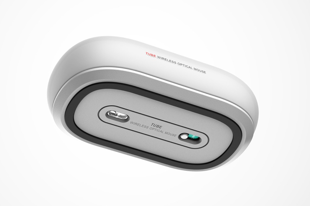 mouse，silica gel，Ergonomics，white，