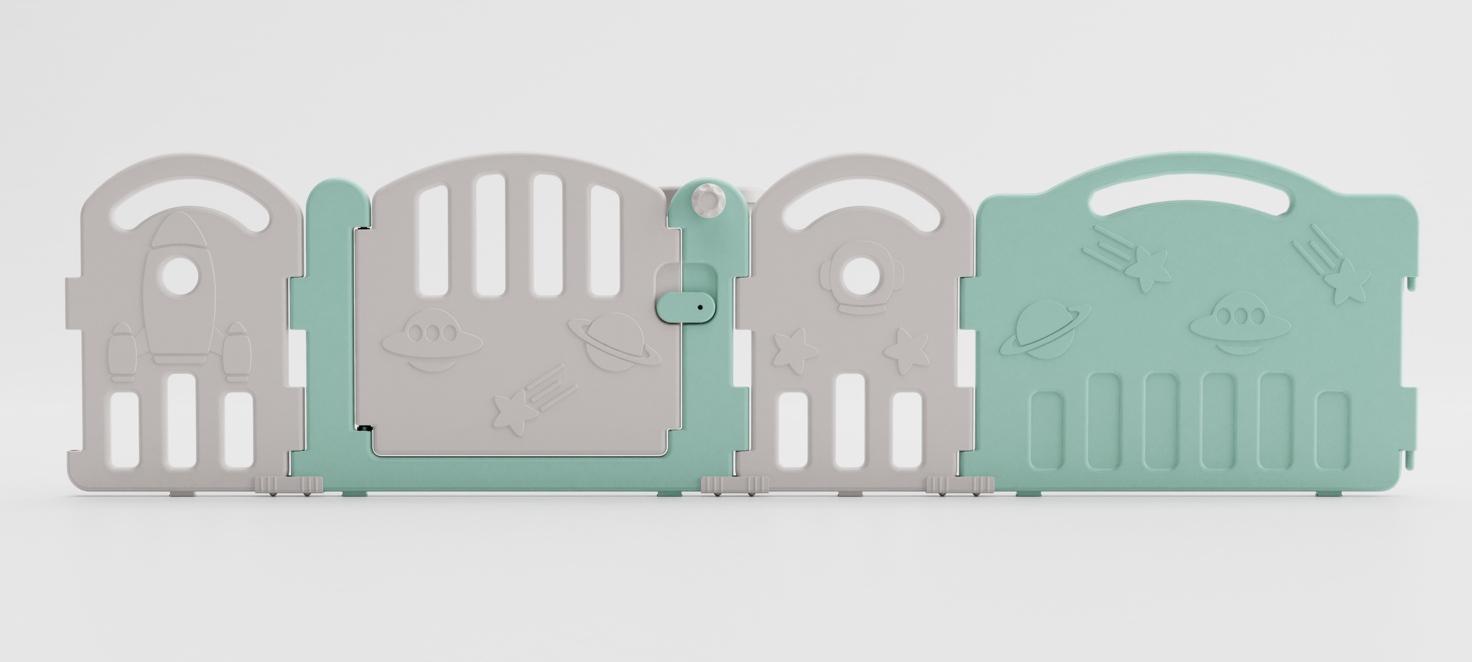 Mother baby toys，Children's fence，