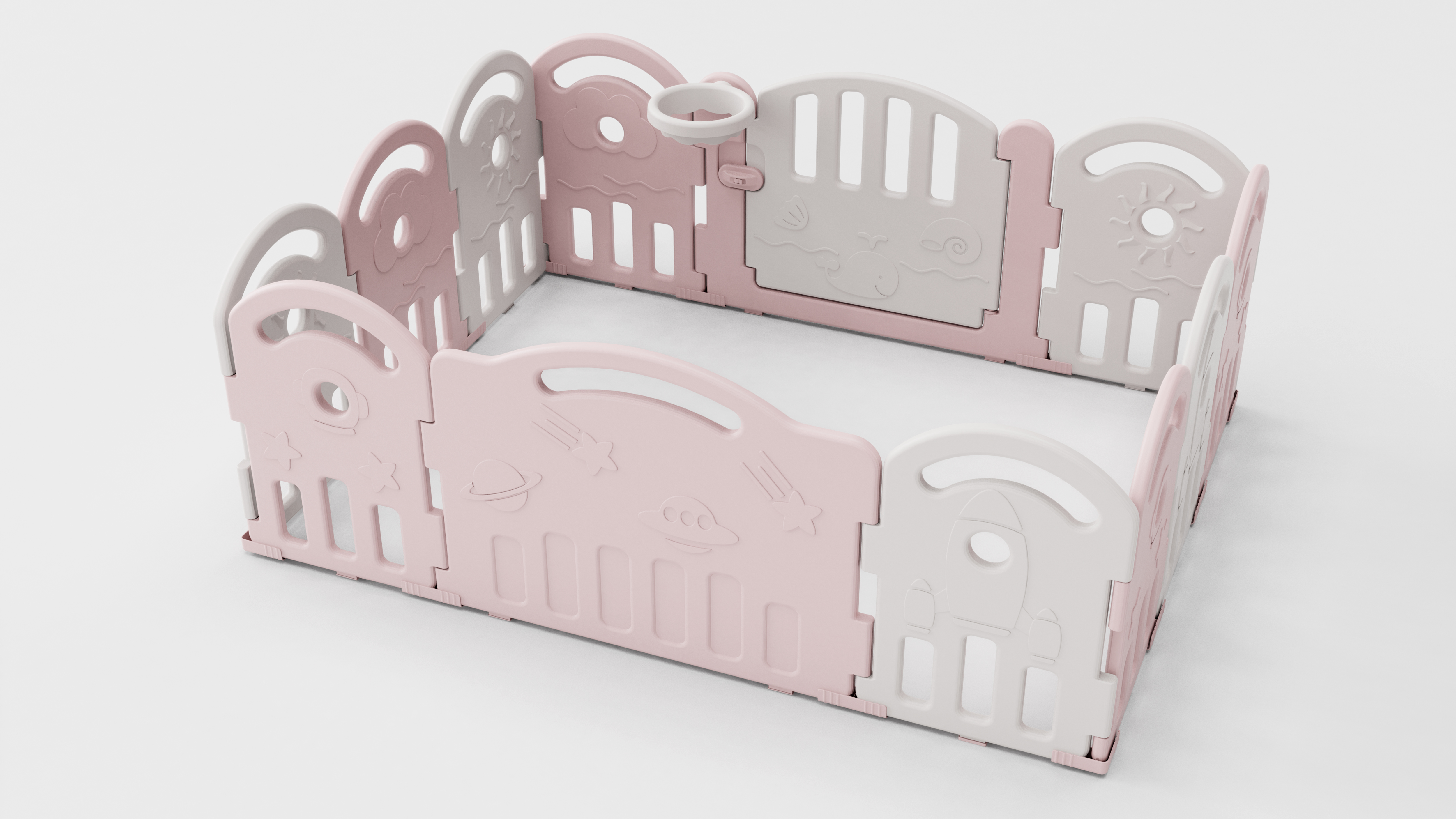 Mother baby toys，Children's fence，