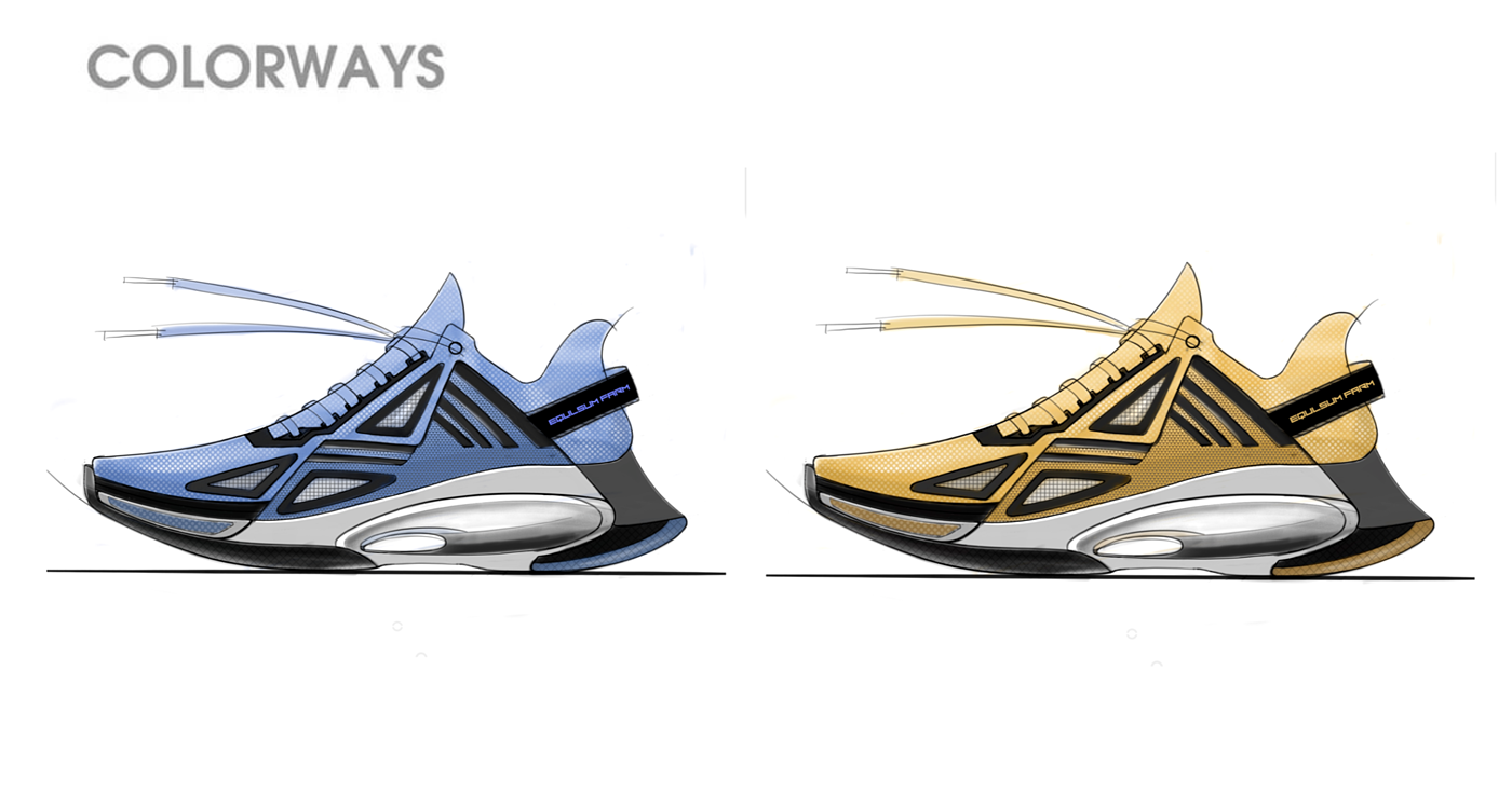 Sports design，Shoe design，