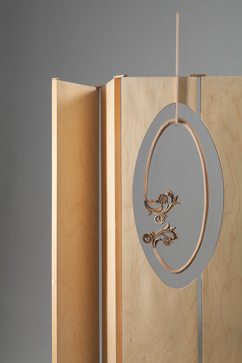 Home Furnishing，screen，industrial design，product design，wood，