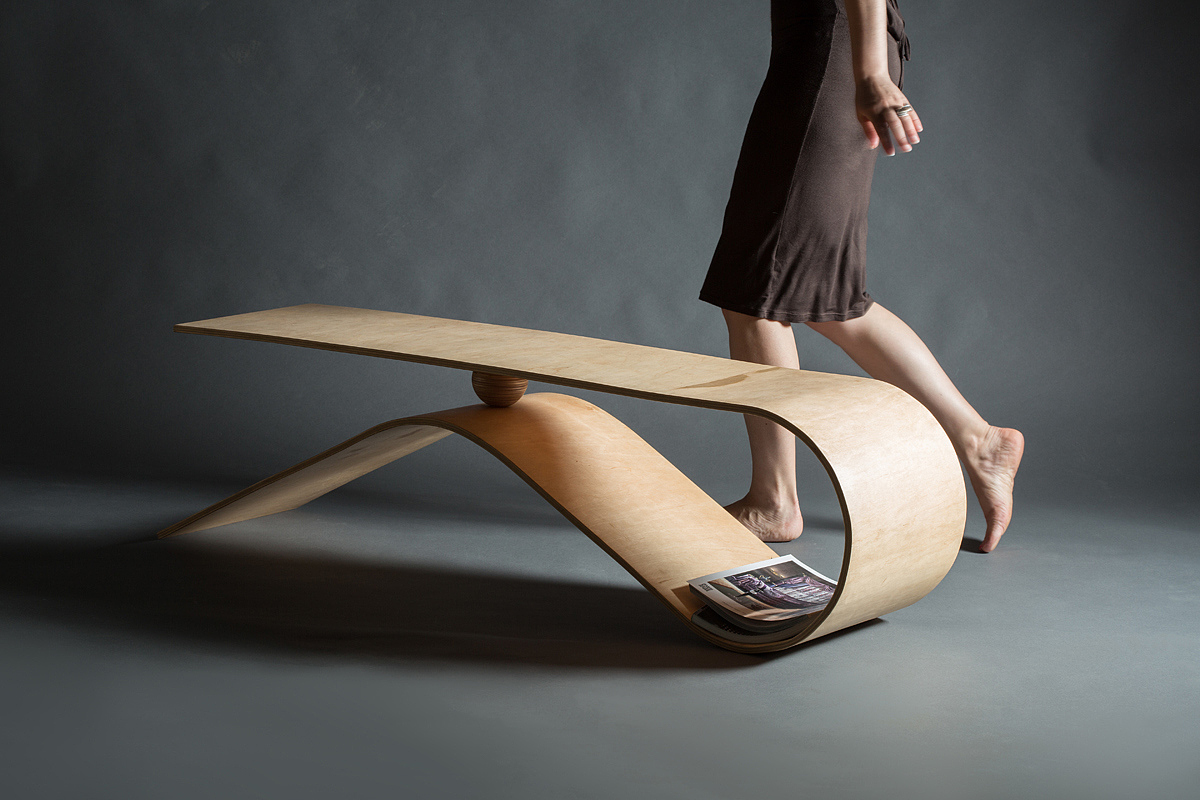 Home Furnishing，Table，Receive，wood，product design，