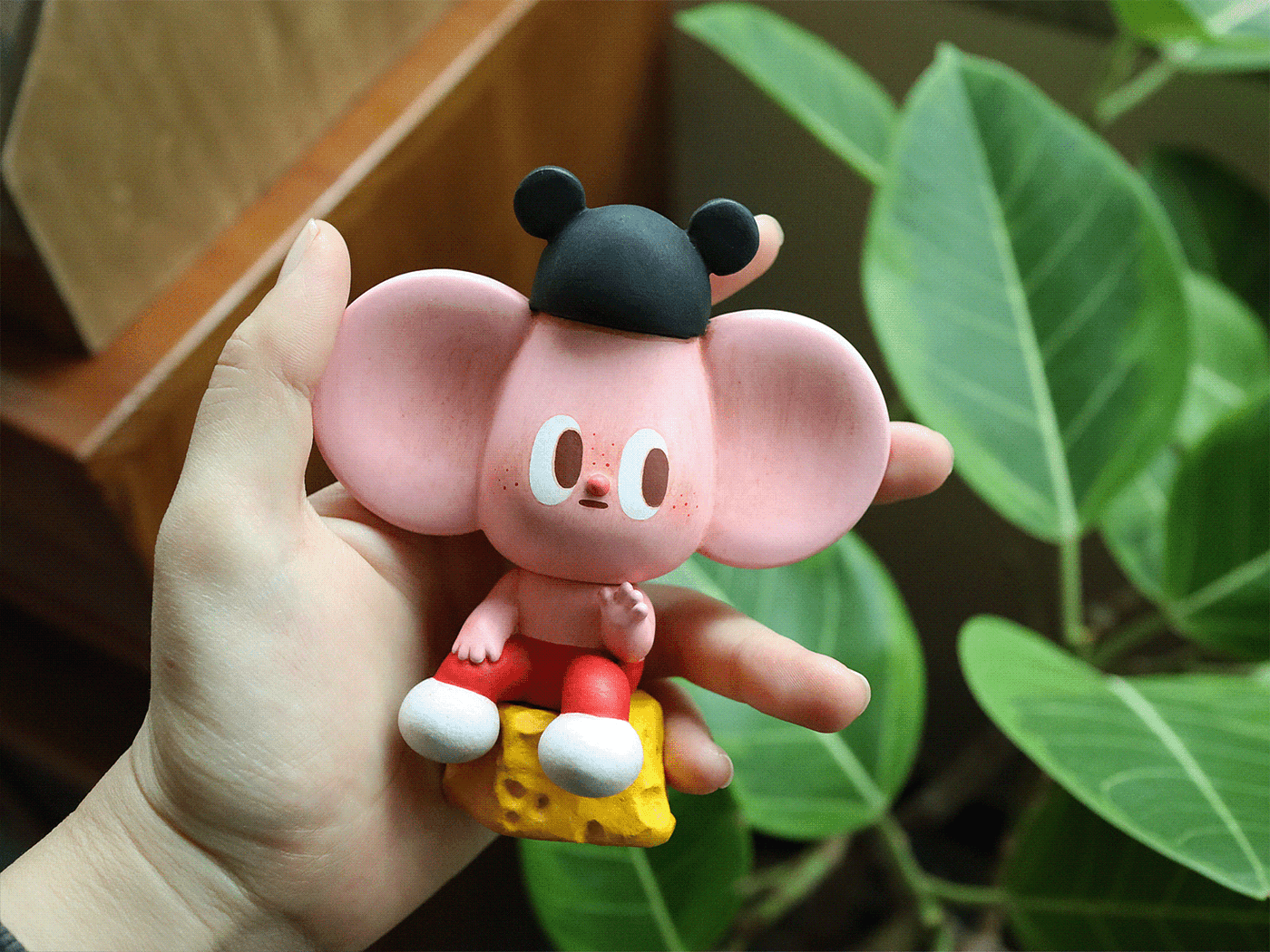lovely，Black mouse，Little mouse，Handicrafts，Toys，Garage Kit，