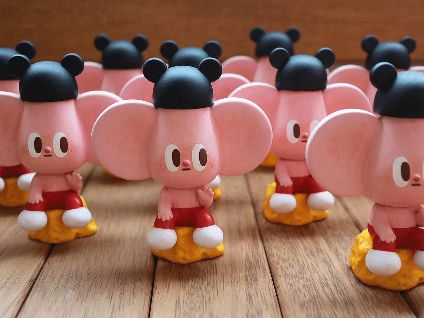 lovely，Black mouse，Little mouse，Handicrafts，Toys，Garage Kit，