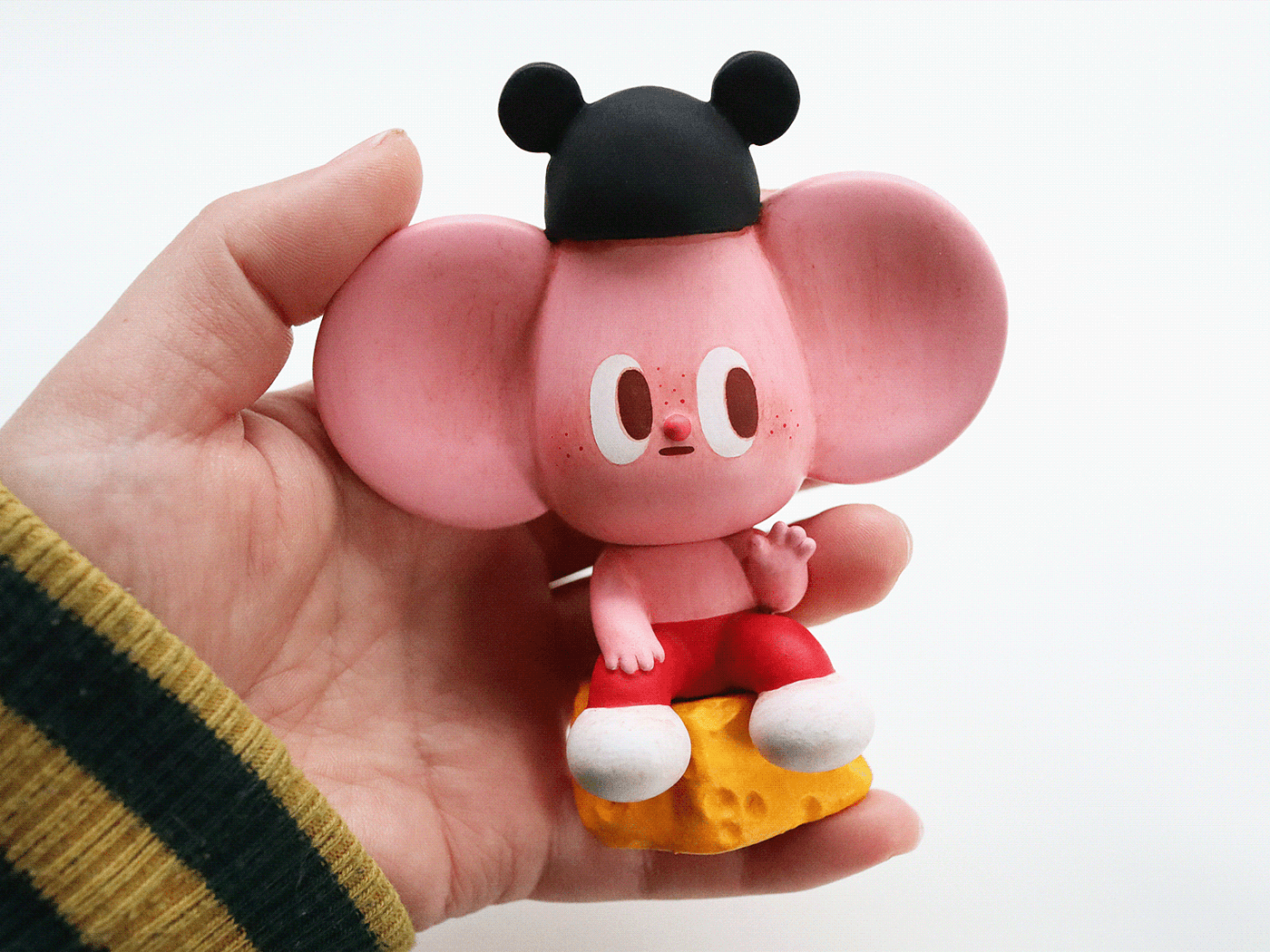 lovely，Black mouse，Little mouse，Handicrafts，Toys，Garage Kit，