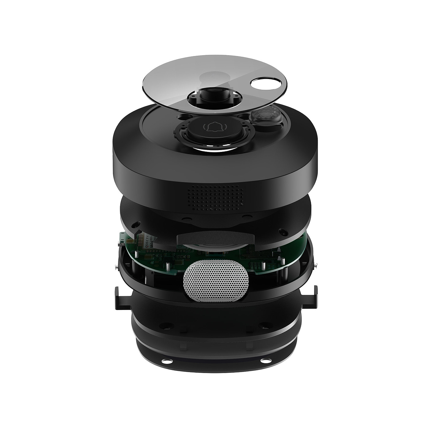 BONAGAURD，intelligence，wireless，doorbell，black，