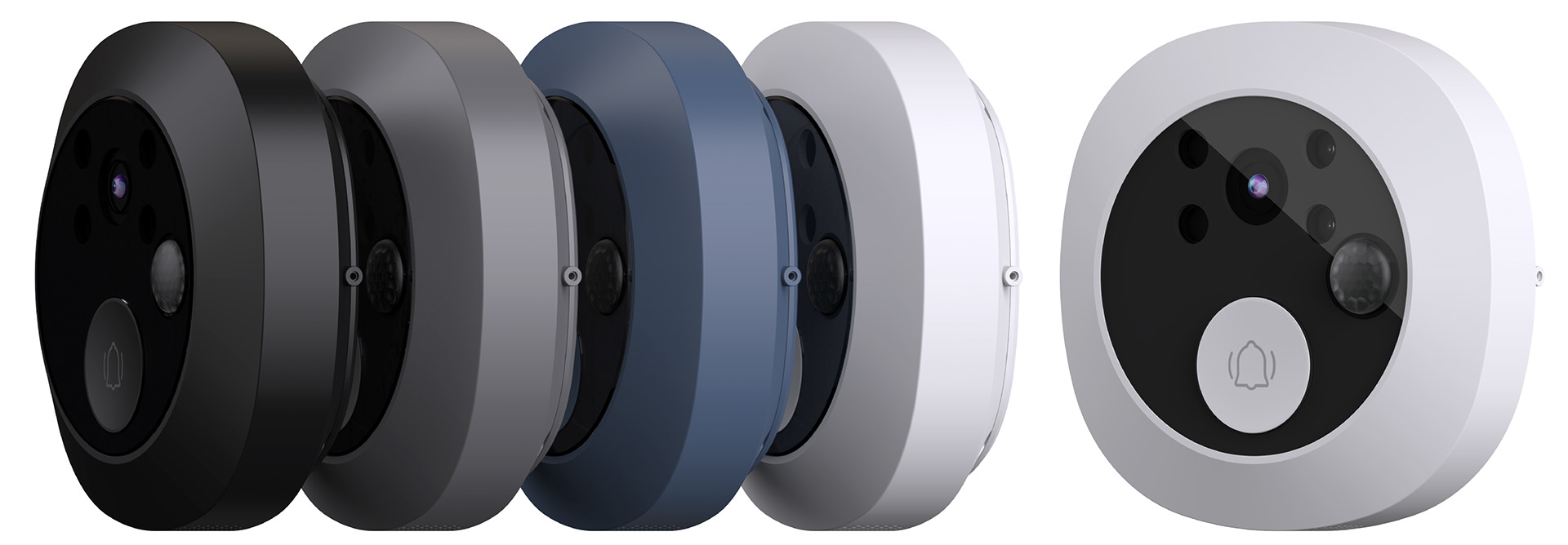 BONAGAURD，intelligence，wireless，doorbell，black，