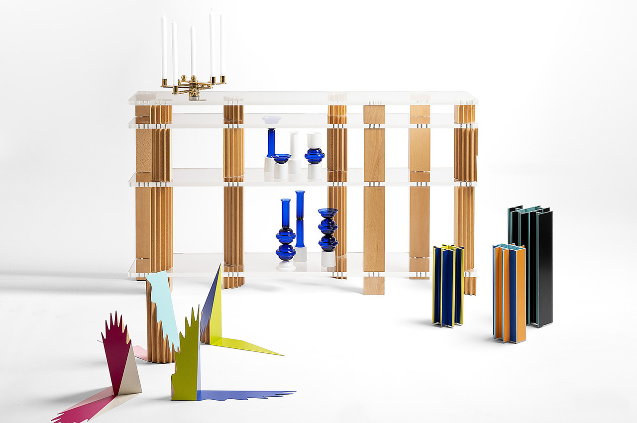 Furniture home，bookshelf，REmix，Belen Moneo，