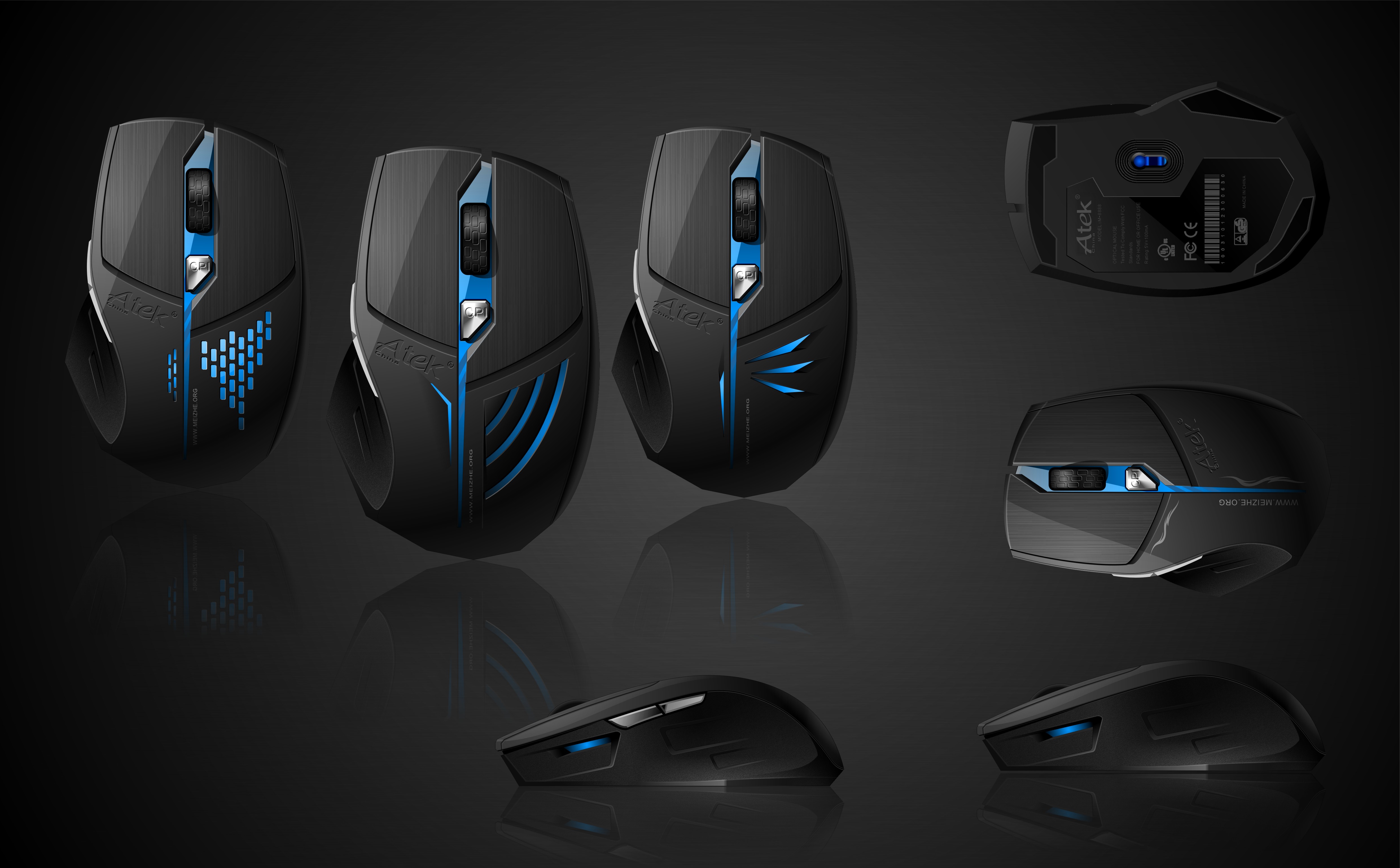 Mouse design，coreldraw，Computer peripheral design，