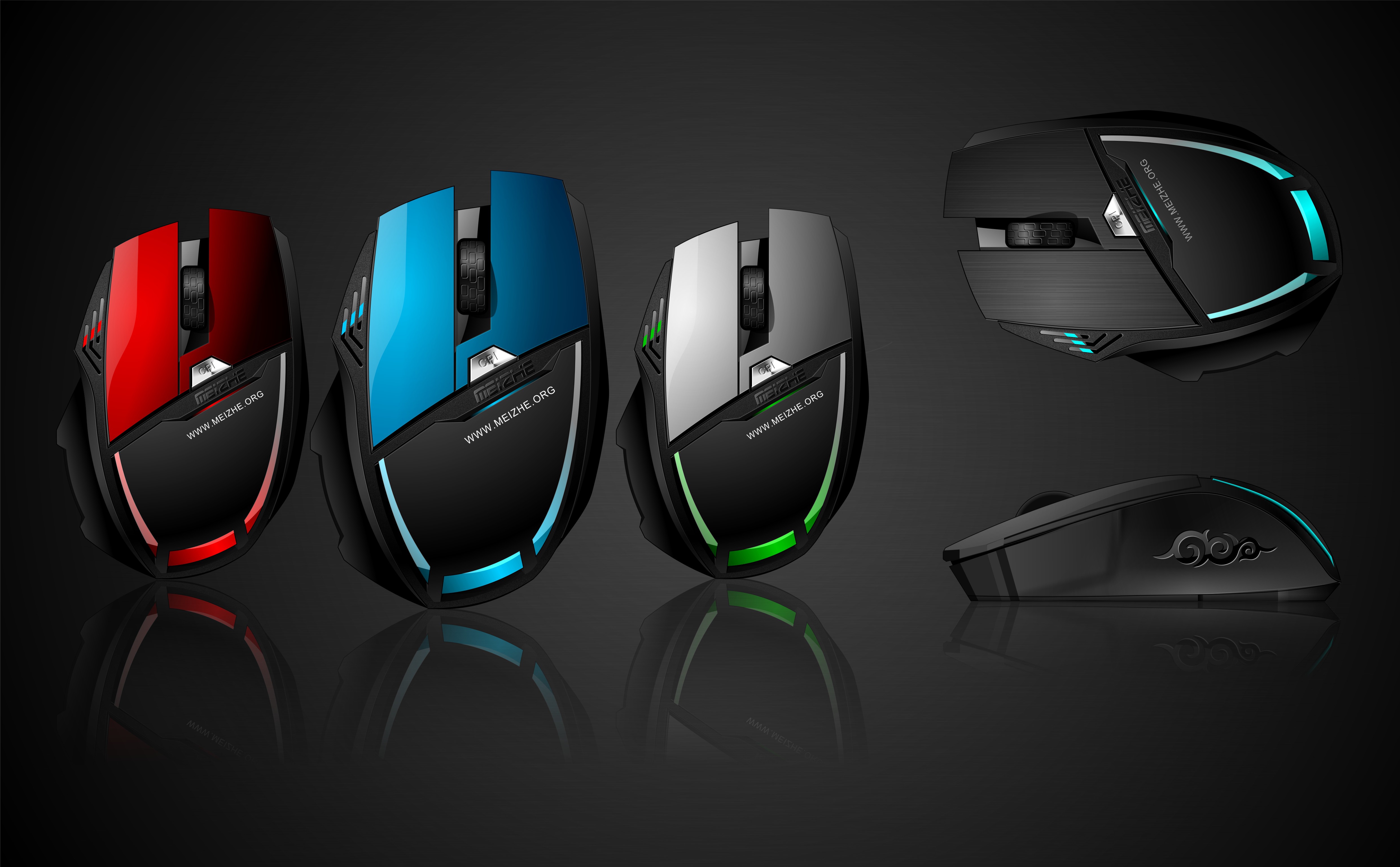 Mouse design，coreldraw，Computer peripheral design，