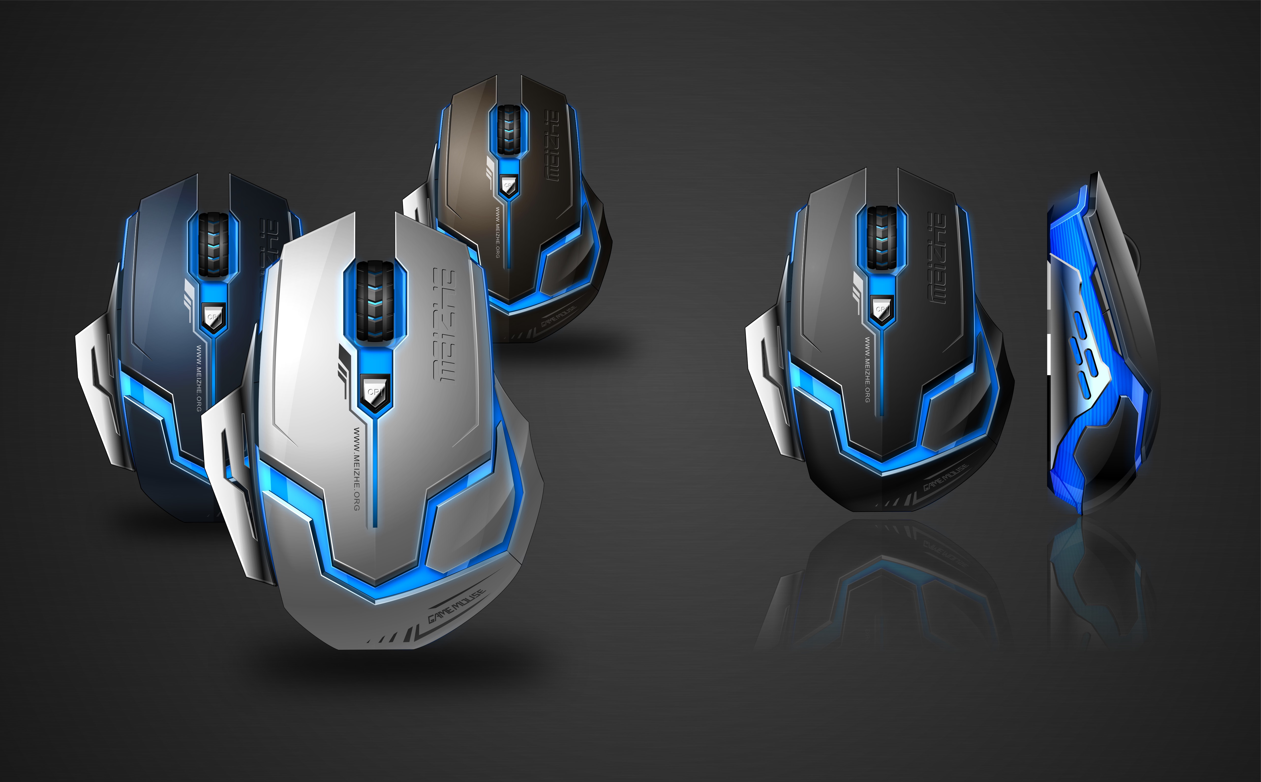 Mouse design，coreldraw，Computer peripheral design，