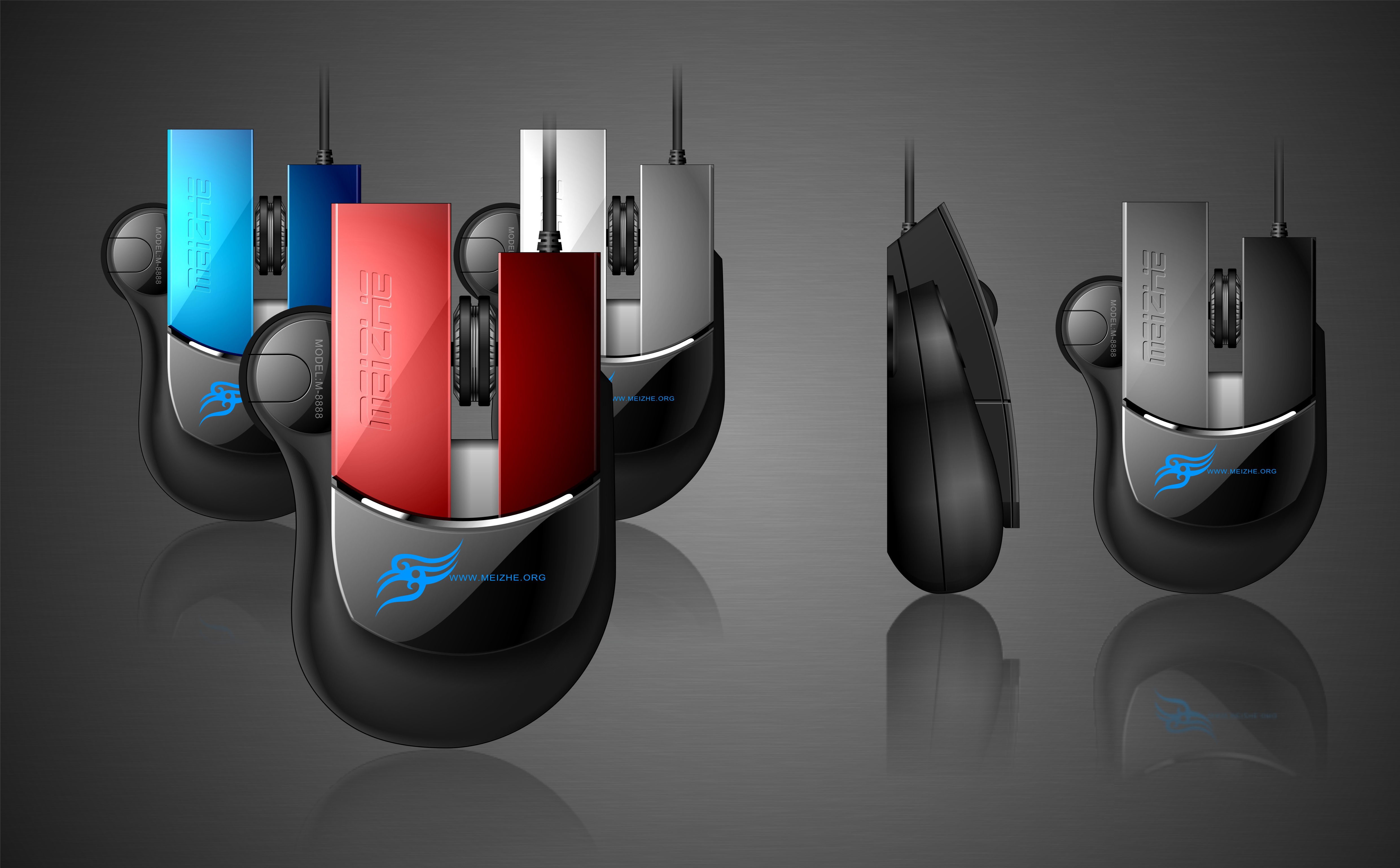 Mouse design，coreldraw，Computer peripheral design，