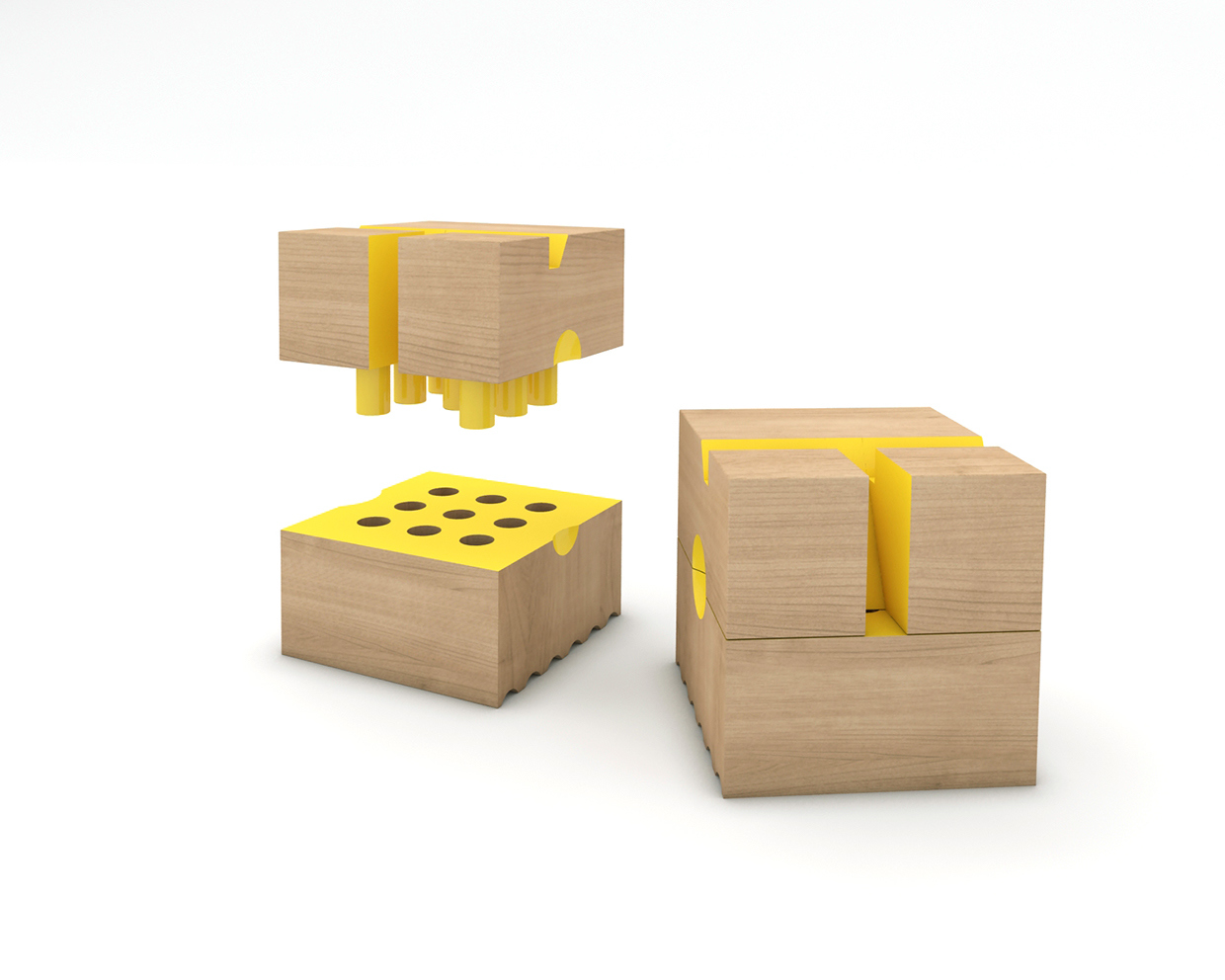 multi-function，Office Supplies，product design，wood，Receive，