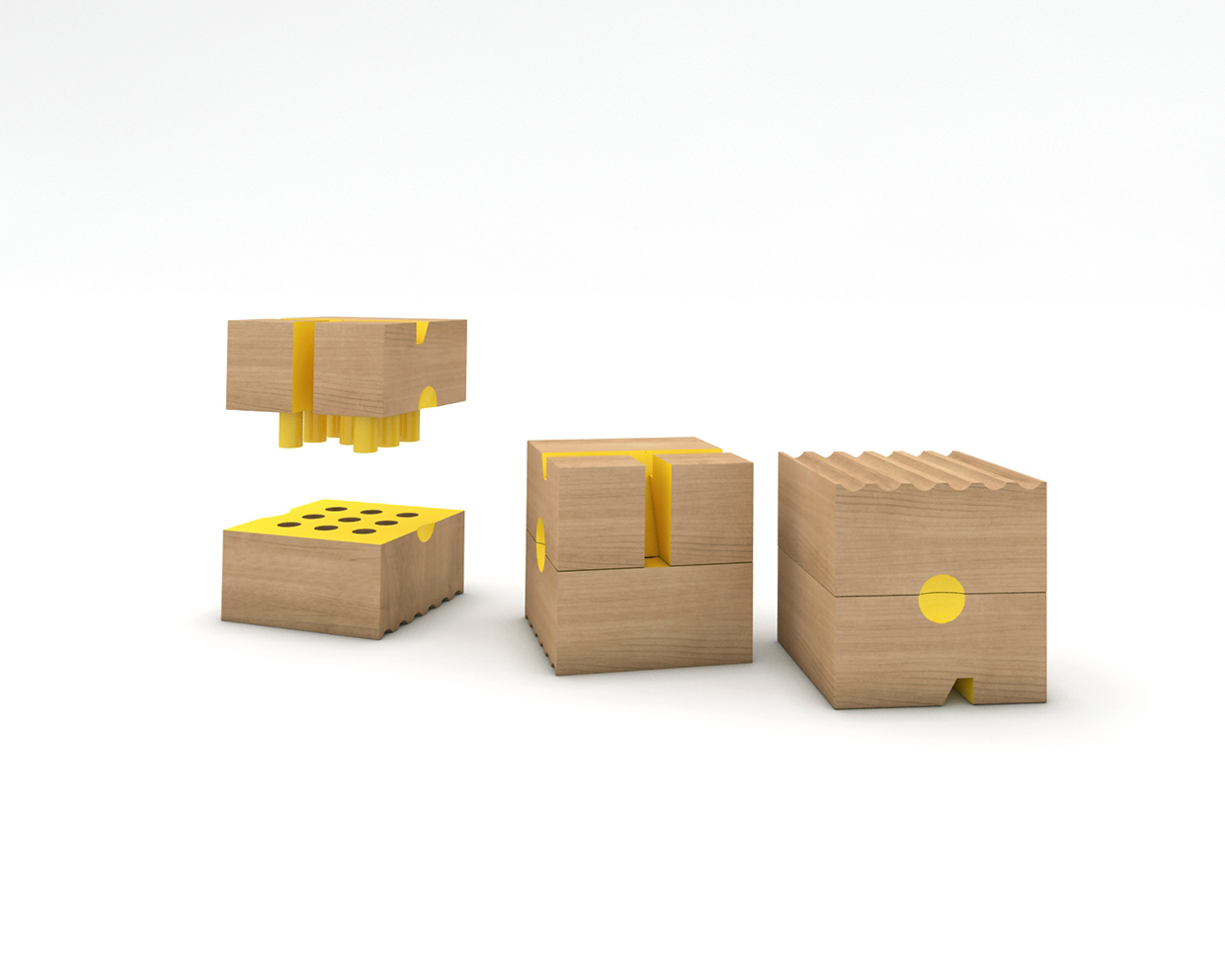 multi-function，Office Supplies，product design，wood，Receive，