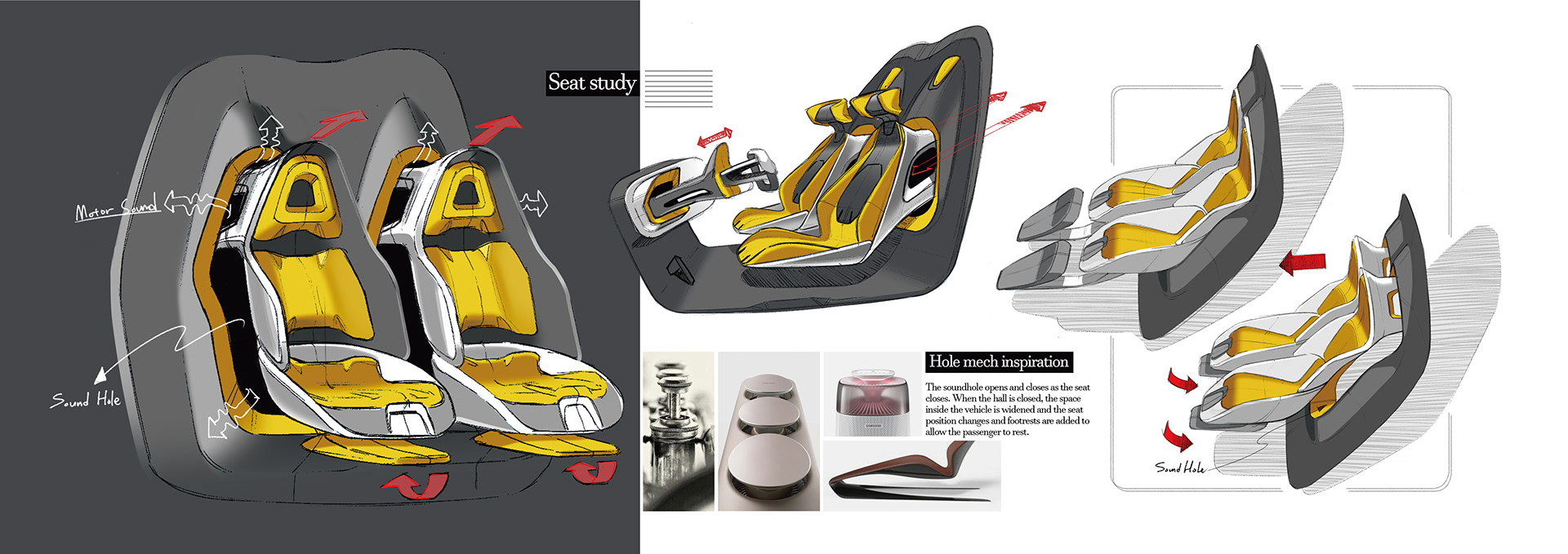 You're a mole.，sketch，Automobile design，conceptual design，