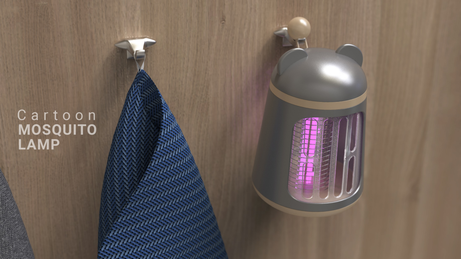 Cartoon，Fortune Cat，Mosquito killing lamp，diy，lighting，