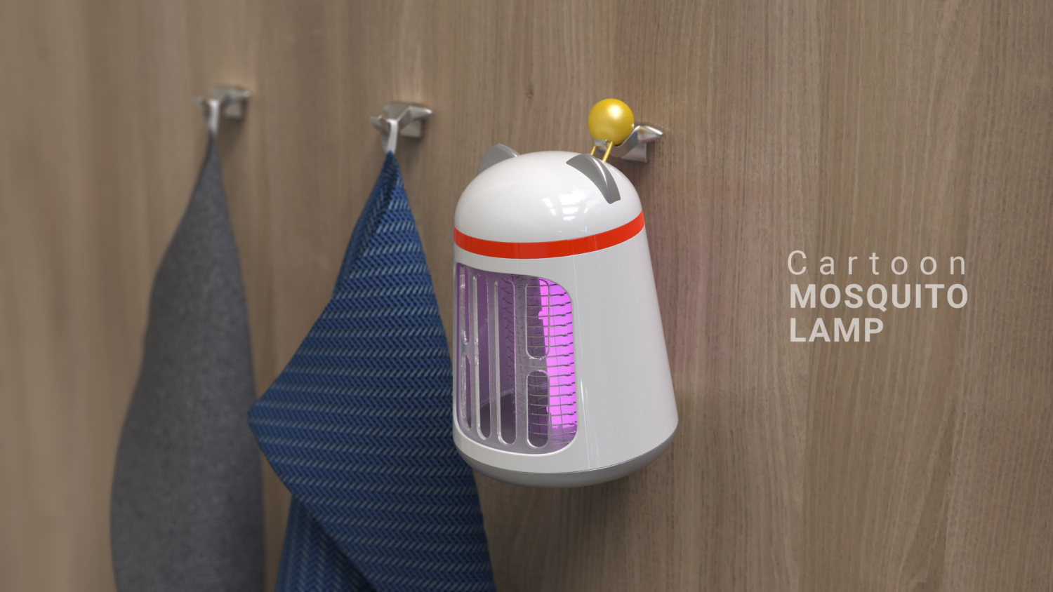 Cartoon，Fortune Cat，Mosquito killing lamp，diy，lighting，