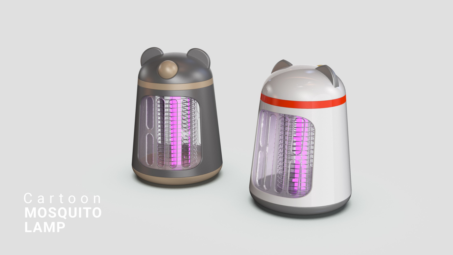 Cartoon，Fortune Cat，Mosquito killing lamp，diy，lighting，