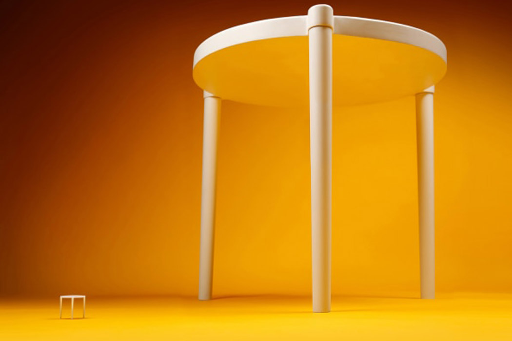 furniture，IKEA，Small round table，Table，