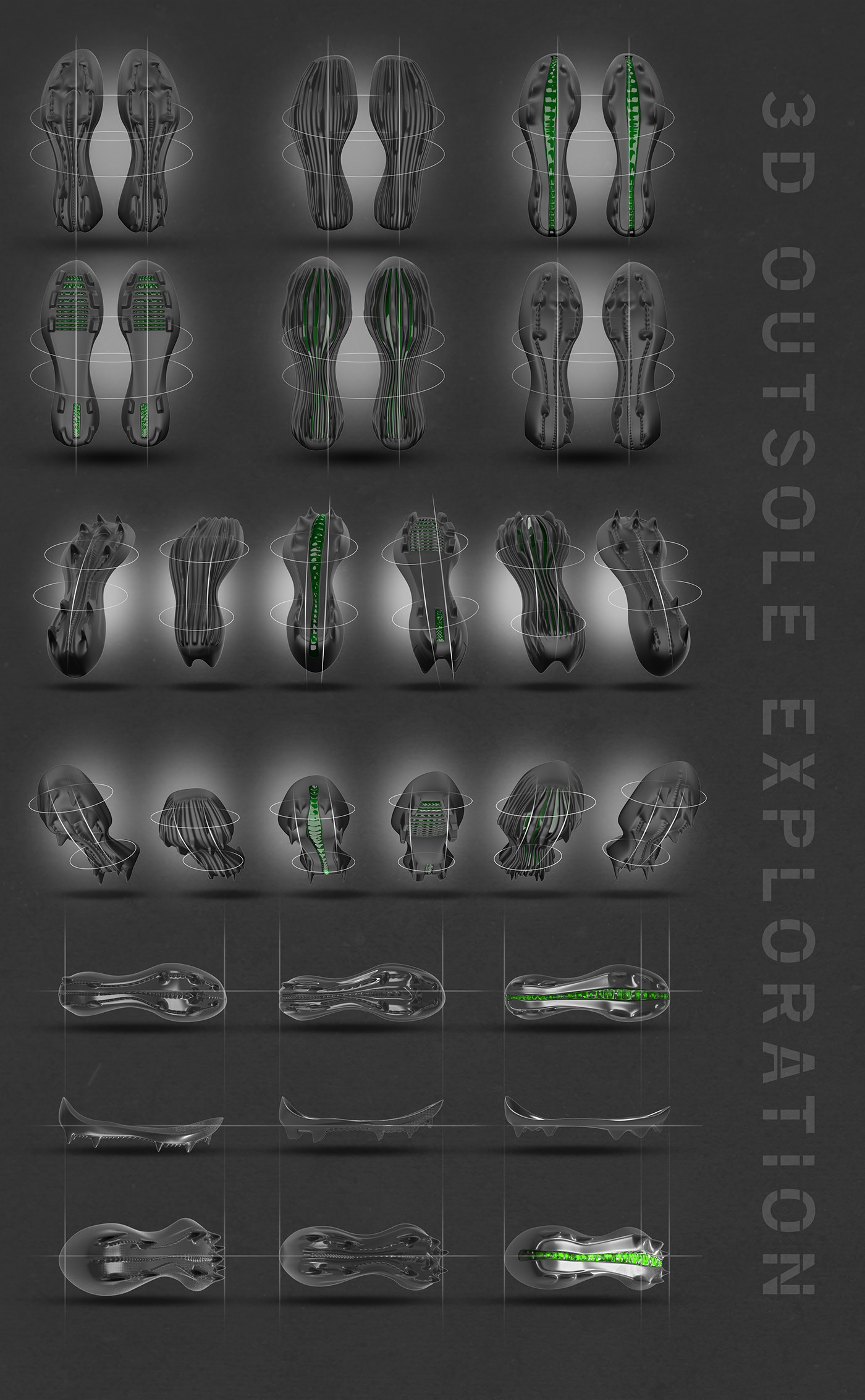 Soccer shoes，sneakers，Nike，conceptual design，