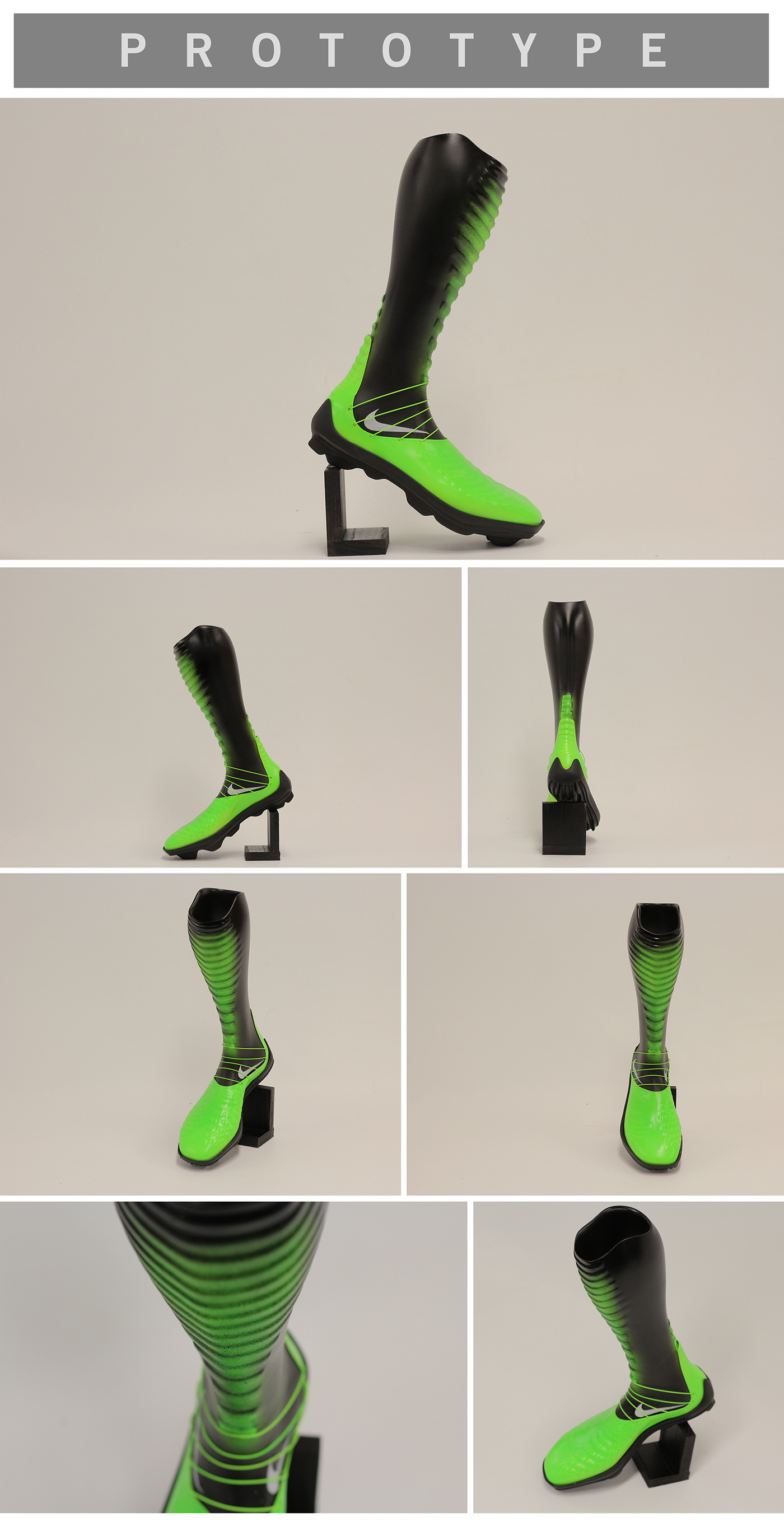 Soccer shoes，sneakers，Nike，conceptual design，