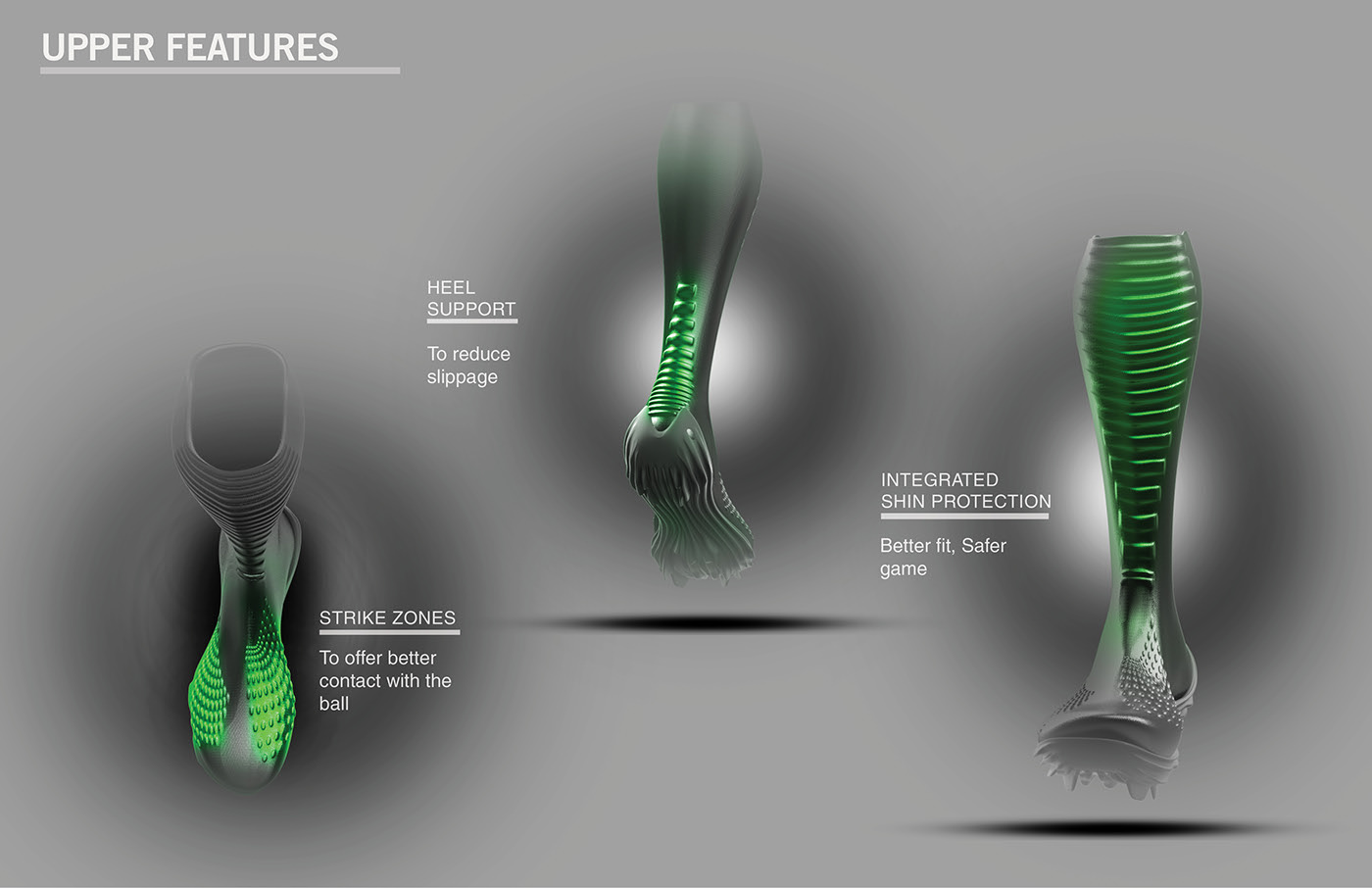 Soccer shoes，sneakers，Nike，conceptual design，