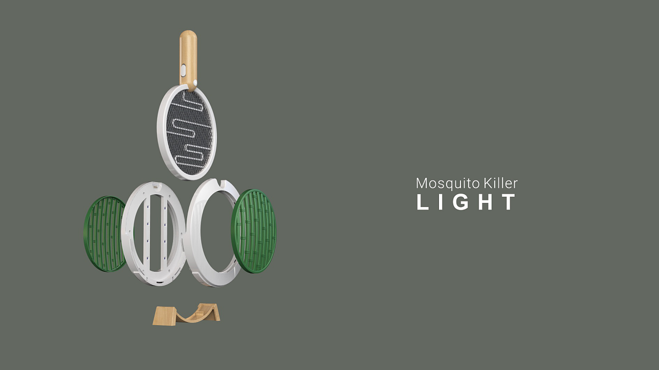 Mosquito killing lamp，Electric mosquito racket，Dual purpose，multi-function，