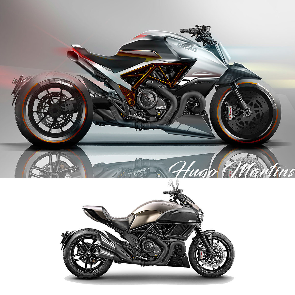 conceptual design，Motorcycle design，science and technology，design sketch，Cool look，