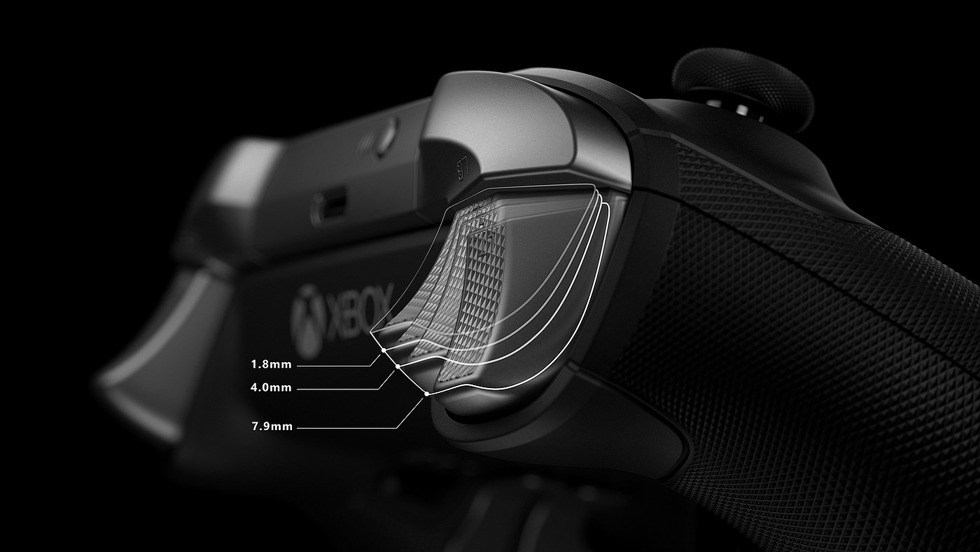 black，Game handle，Xbox Series 2，Microsoft，