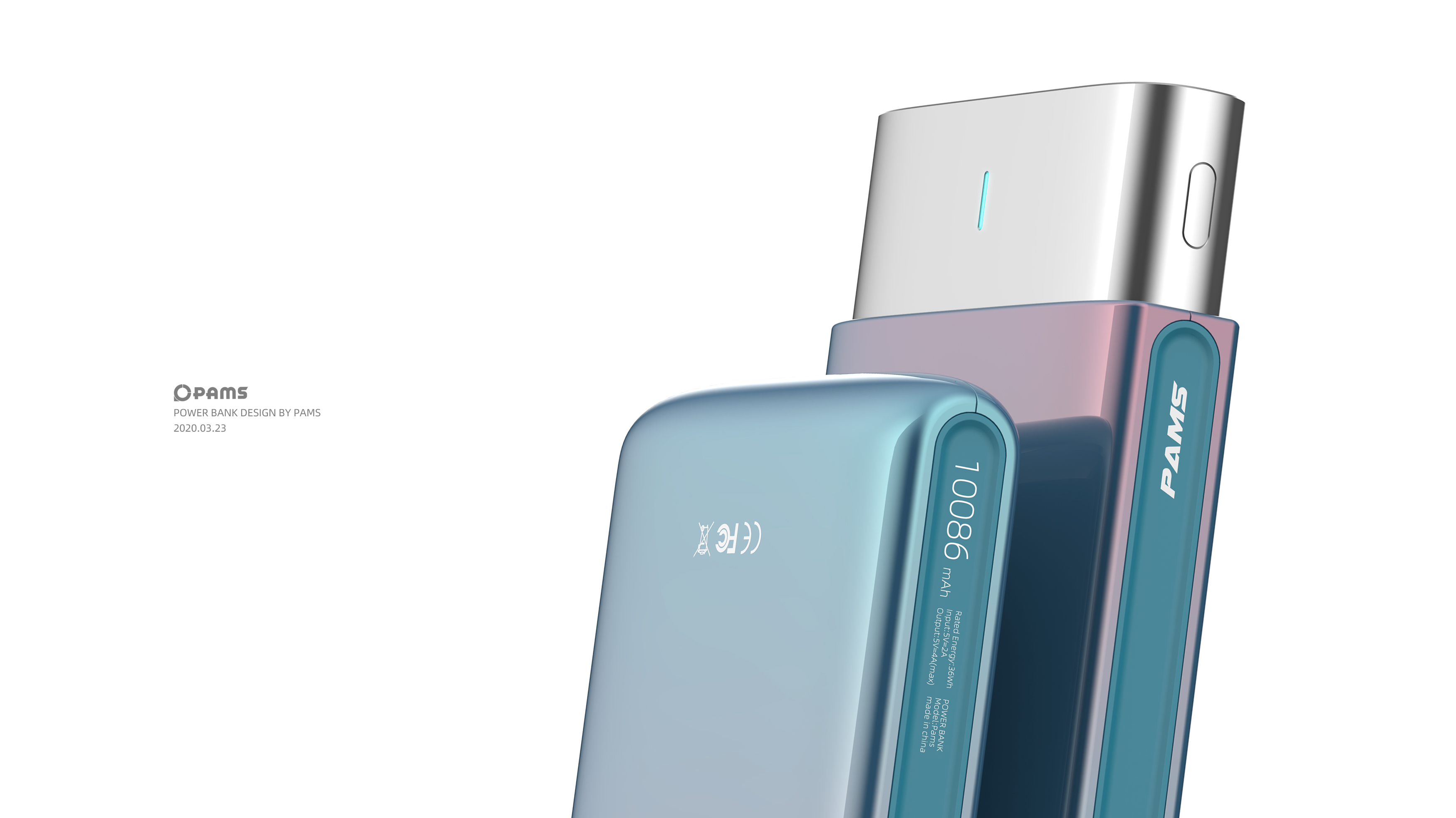 Render，portable battery，cmf，portable source，