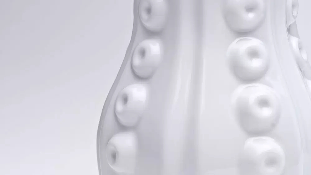 Luiz Pellanda，Arts and Crafts，white，ceramics，