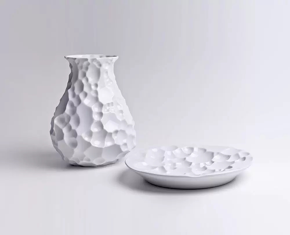 Luiz Pellanda，Arts and Crafts，white，ceramics，