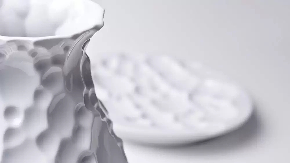 Luiz Pellanda，Arts and Crafts，white，ceramics，