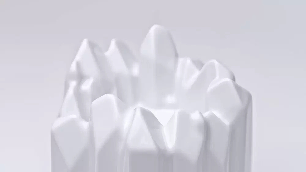 Luiz Pellanda，Arts and Crafts，white，ceramics，