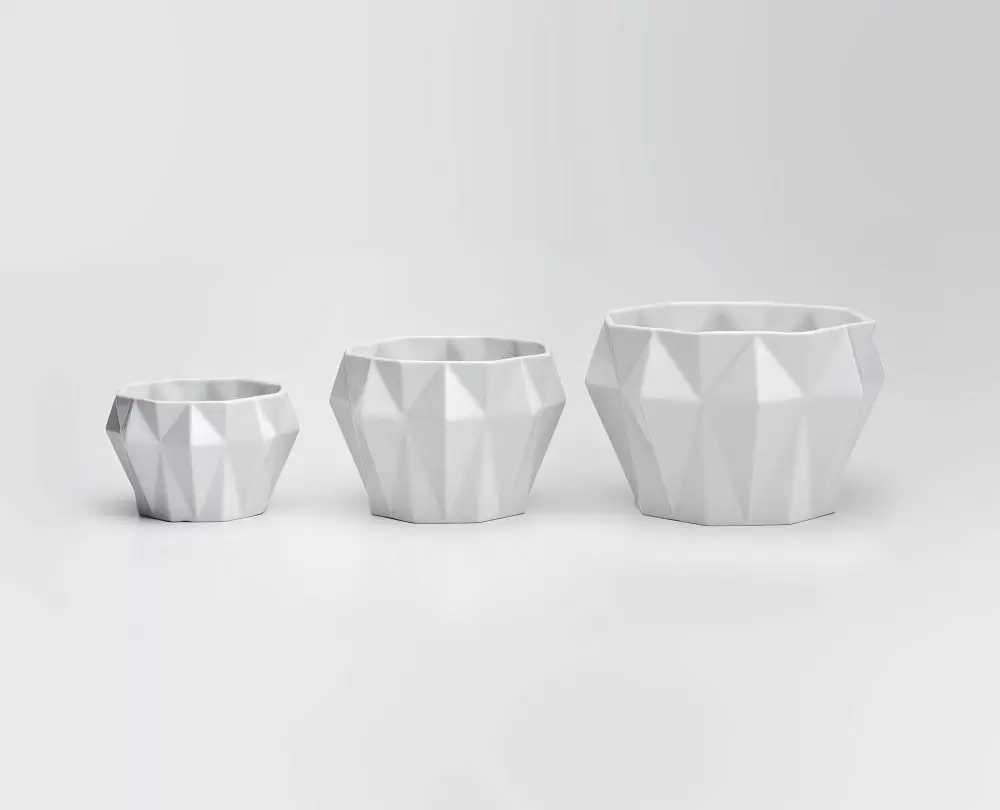 Luiz Pellanda，Arts and Crafts，white，ceramics，