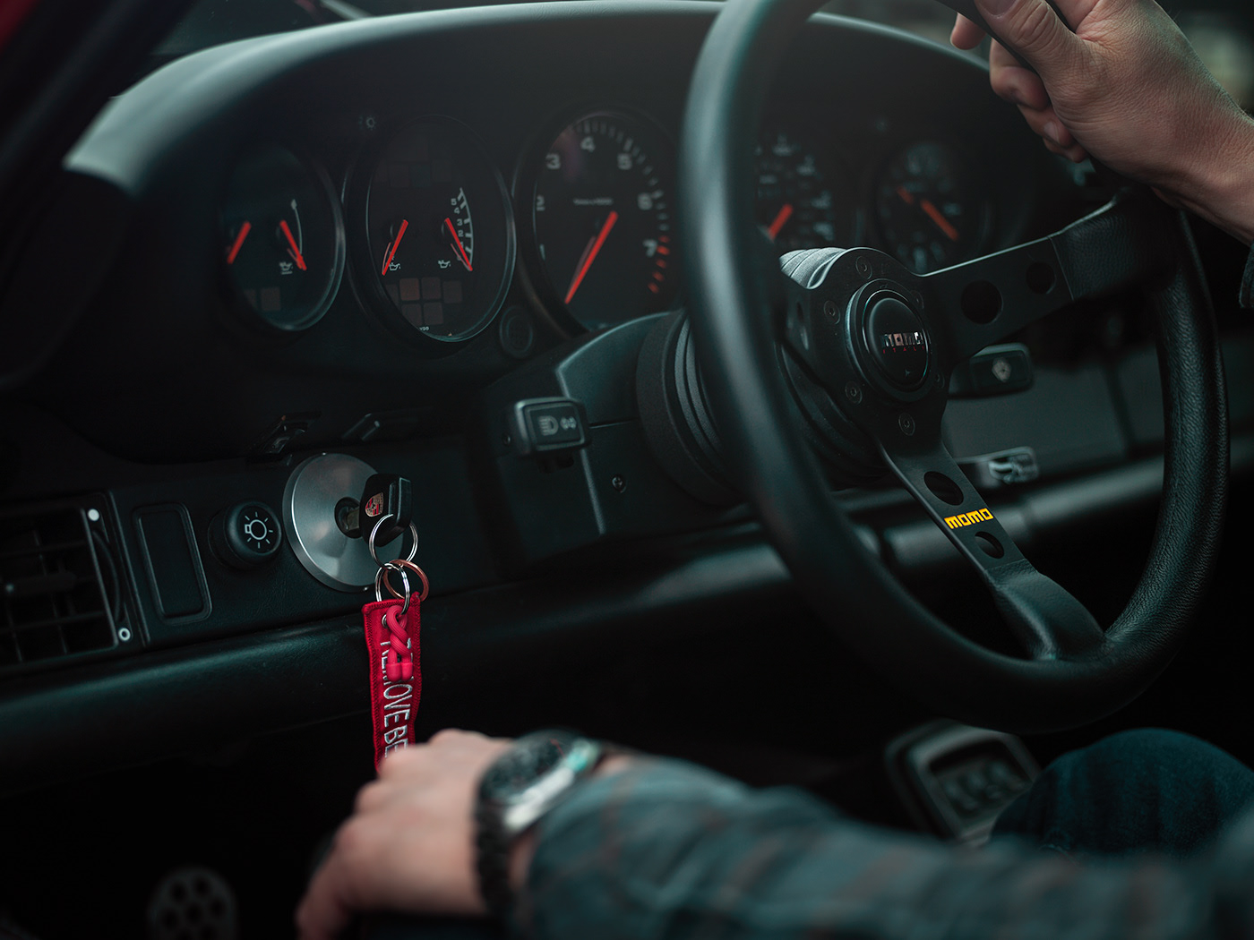 vehicle，automobile，Sports car，Porsche，Porsche 964，gules，