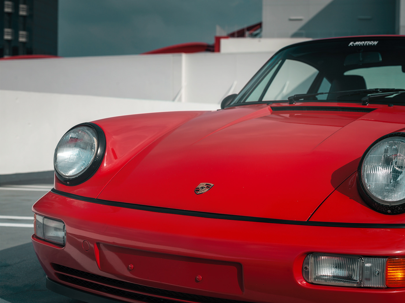 vehicle，automobile，Sports car，Porsche，Porsche 964，gules，