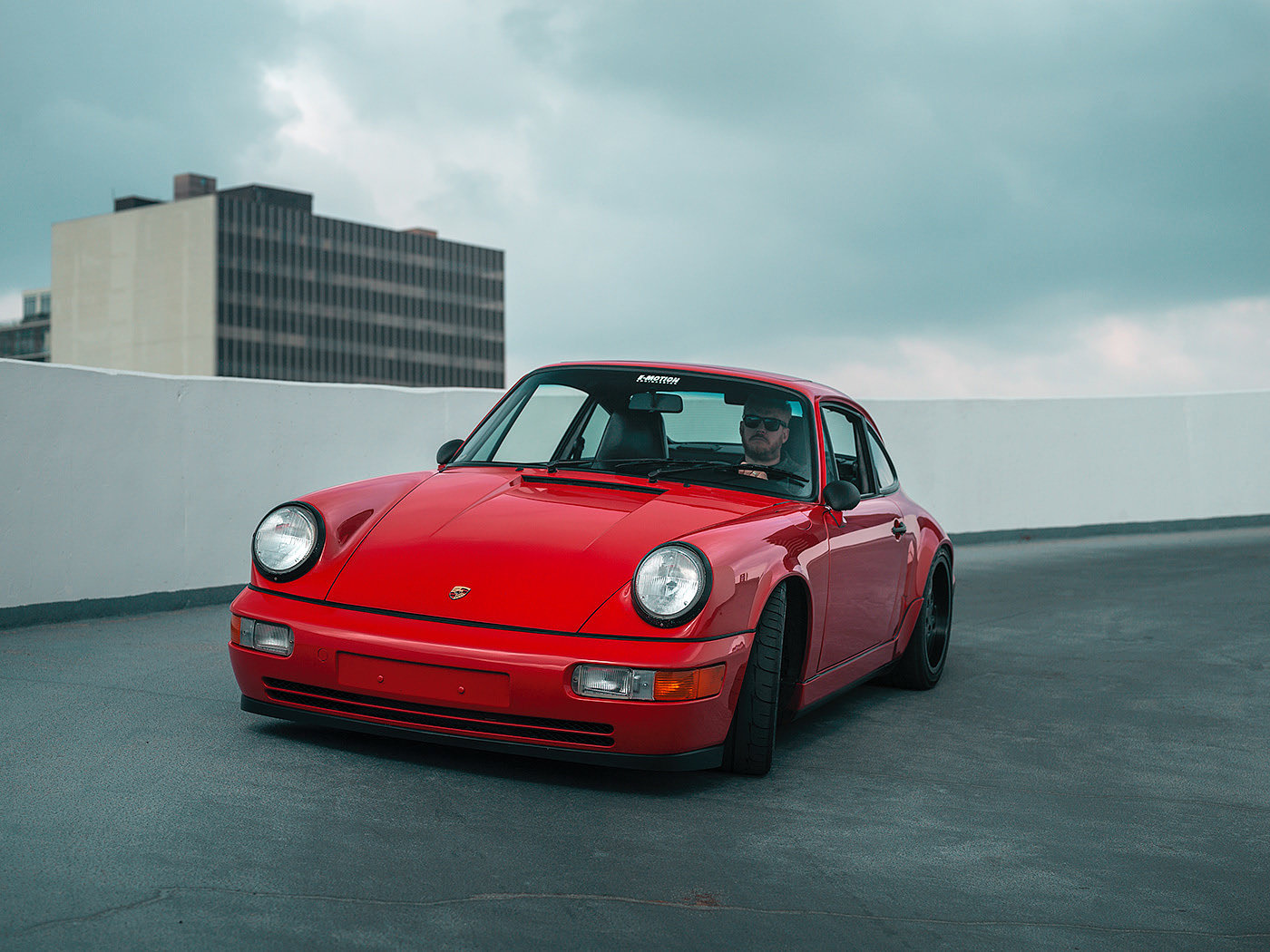 vehicle，automobile，Sports car，Porsche，Porsche 964，gules，