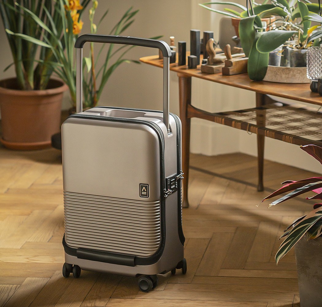 双面行李箱，银色，双面，行李箱，