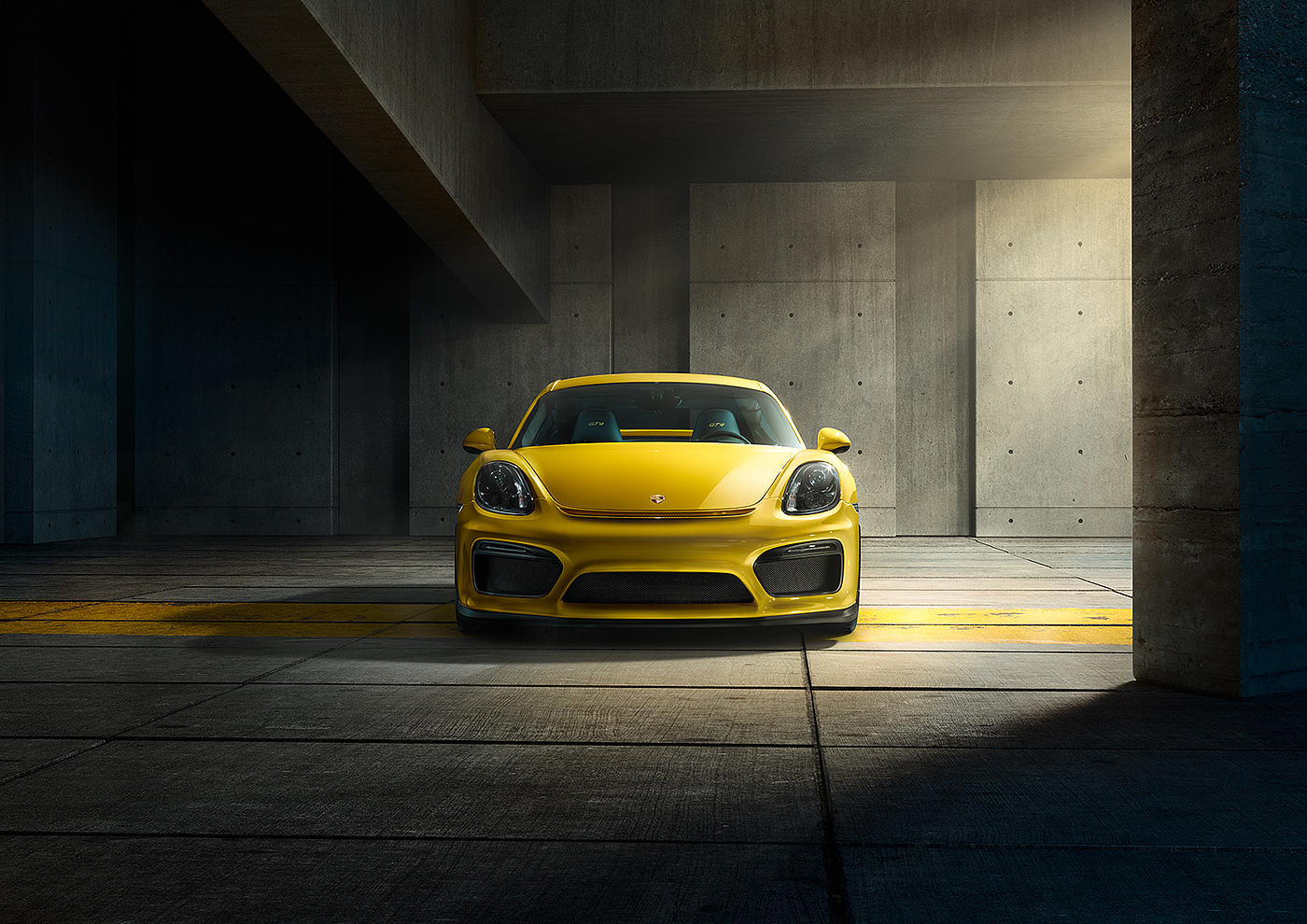 modern，Sports car，Porsche，