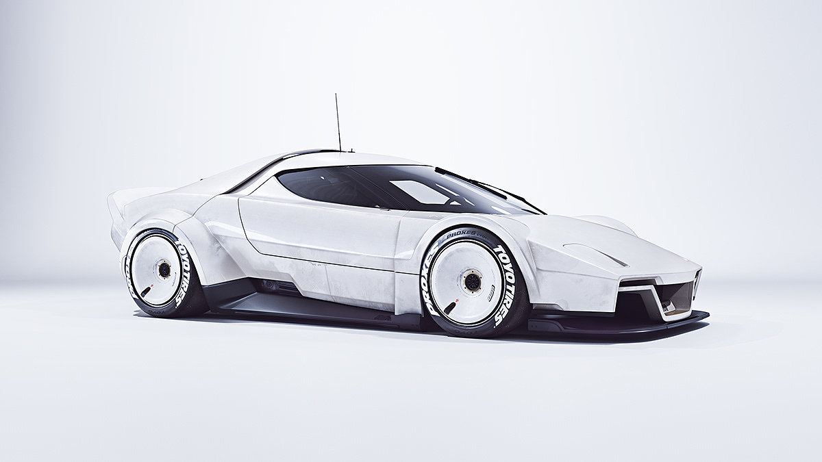 意大利，蓝旗亚，概念车，2050，未来赛车，