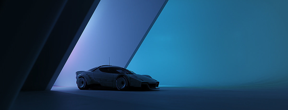 意大利，蓝旗亚，概念车，2050，未来赛车，