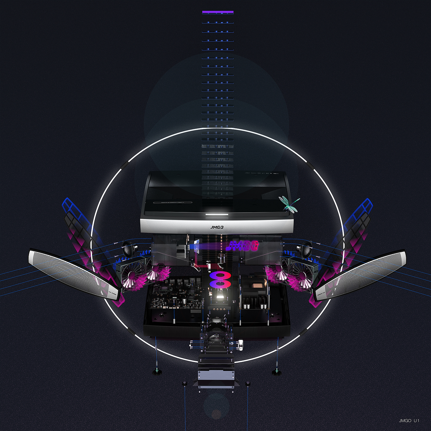Render，product mix，Composition design，Explosion diagram，design sketch，product design，