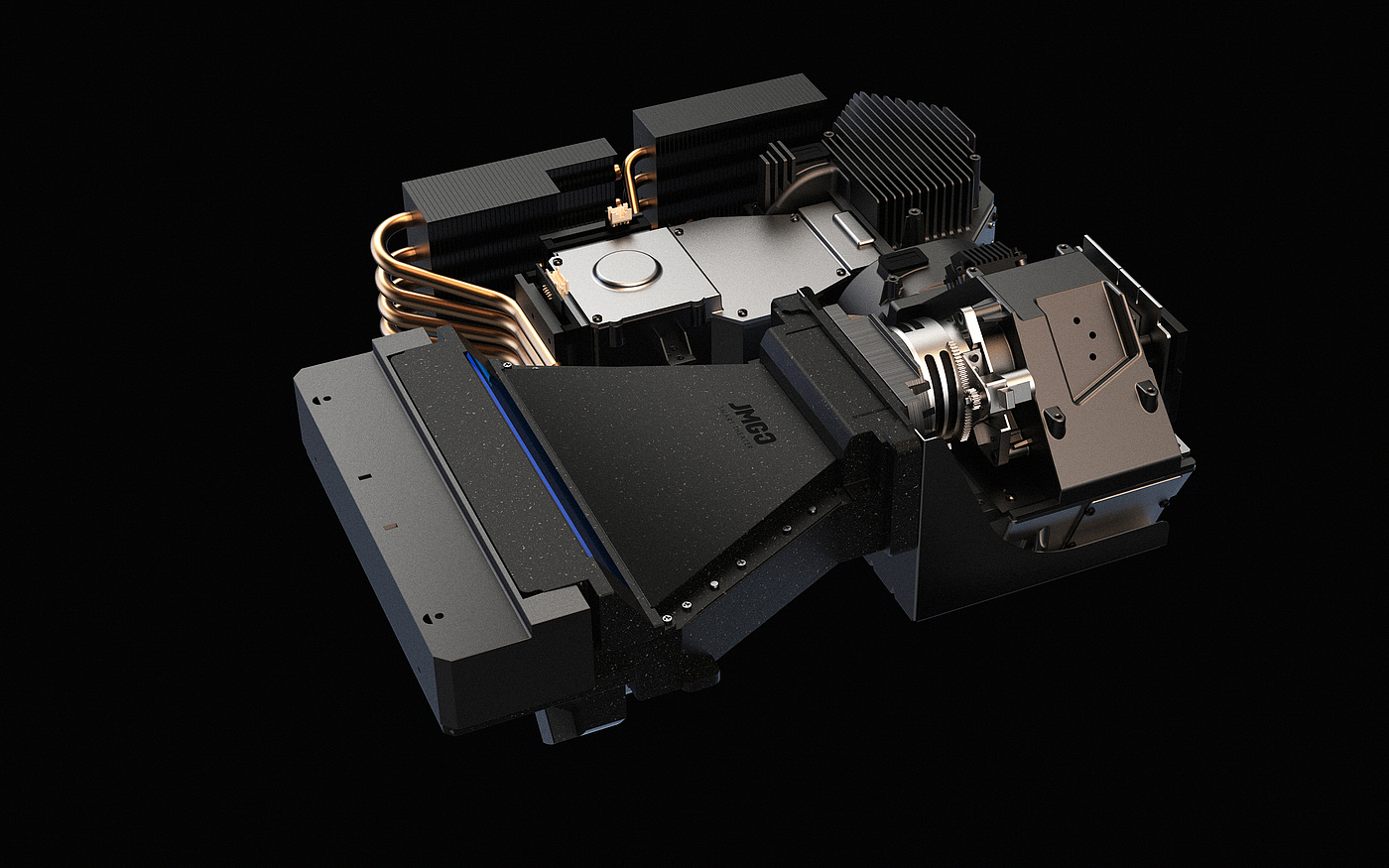 industrial design，product design，structure，visual impact ，Projector，Render，