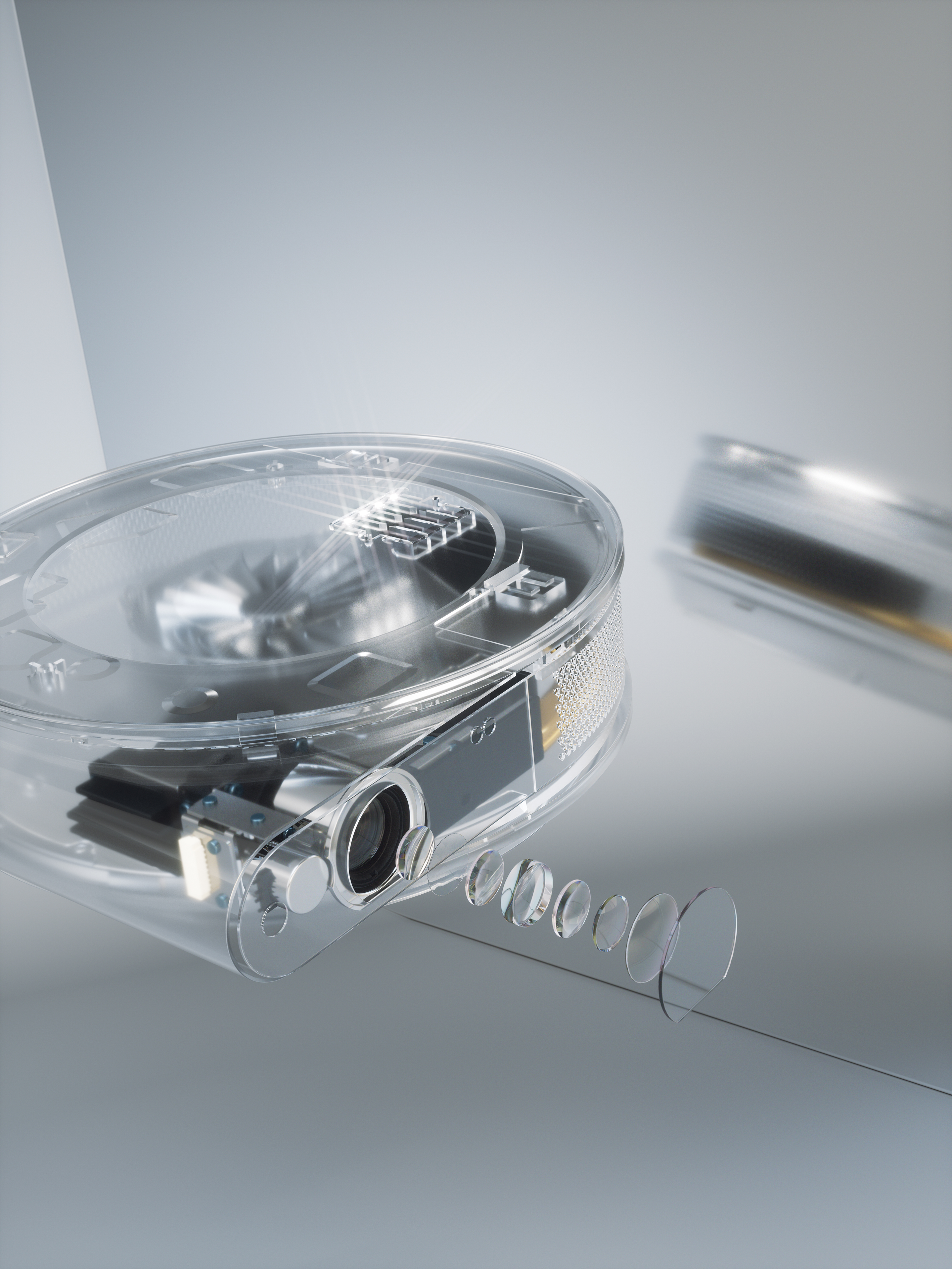 industrial design，product design，structure，visual impact ，Projector，Render，