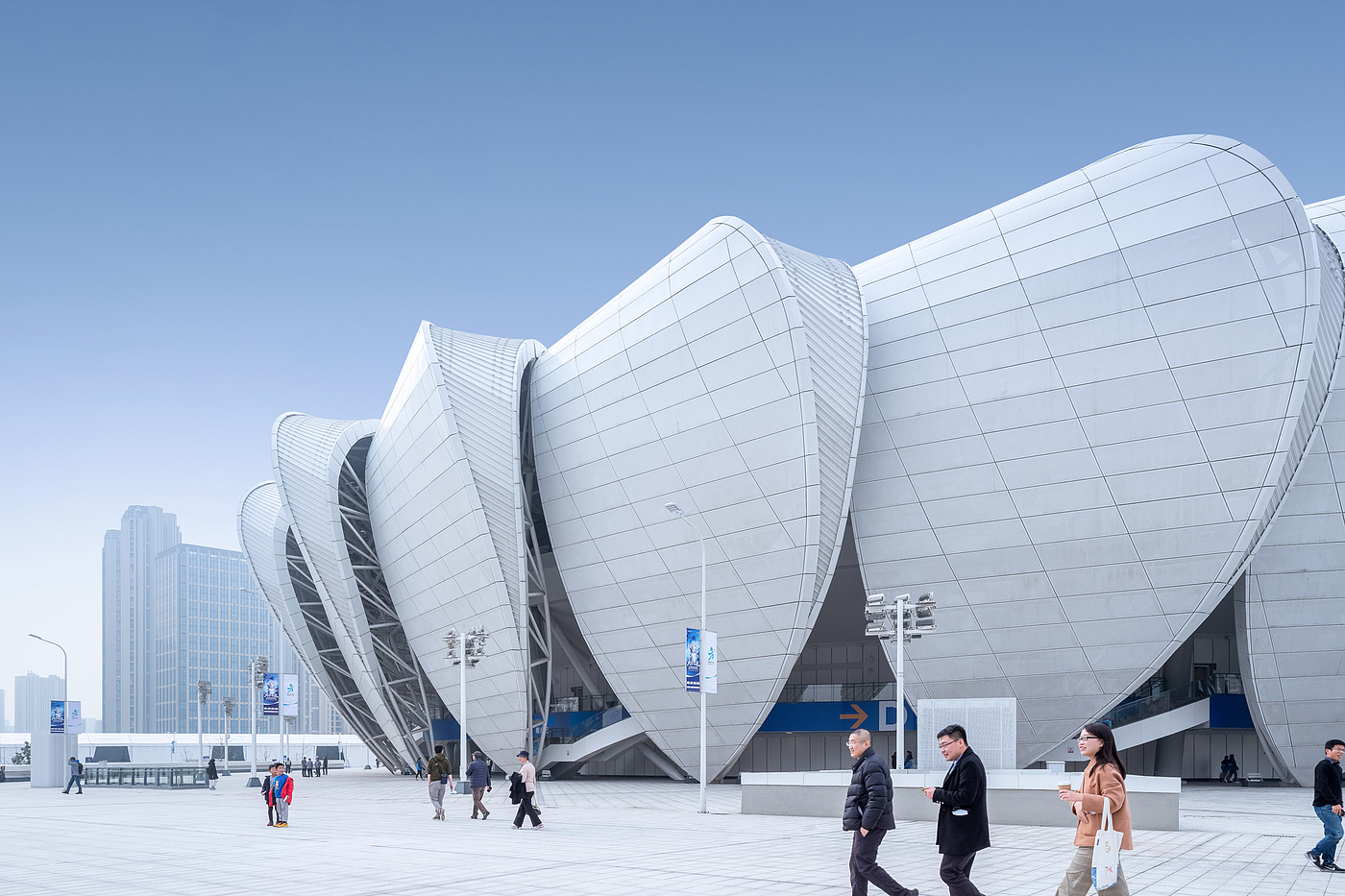 Architecture，Lotus，Olympics，Modeling design，