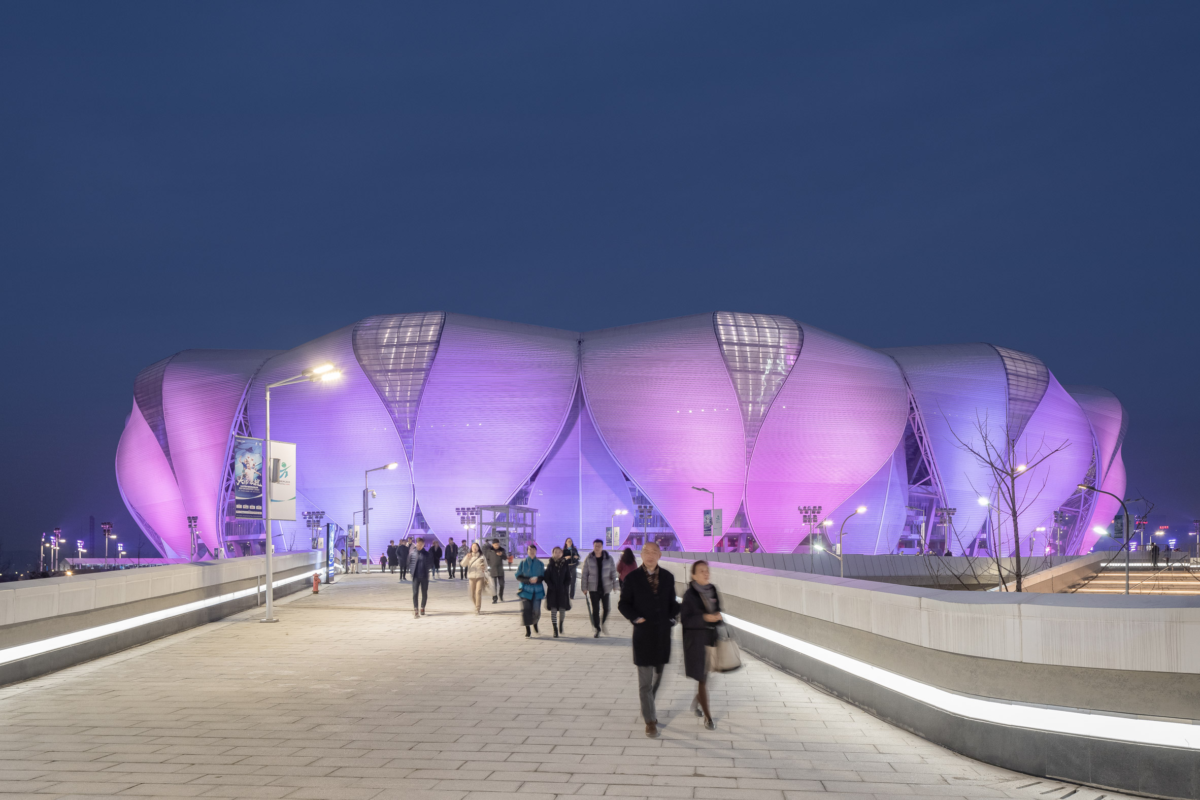 Architecture，Lotus，Olympics，Modeling design，