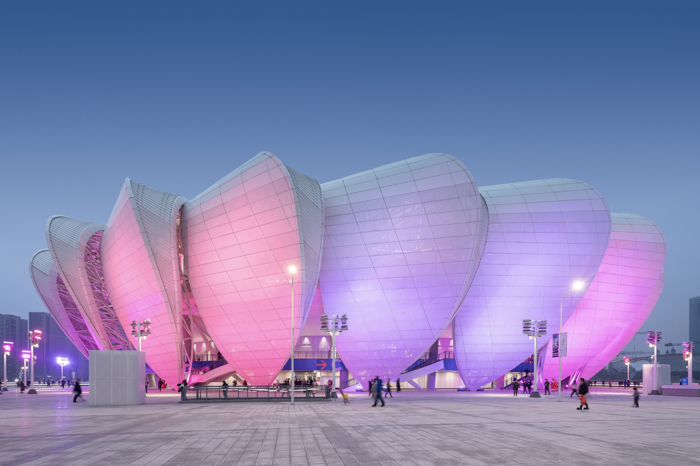 Architecture，Lotus，Olympics，Modeling design，